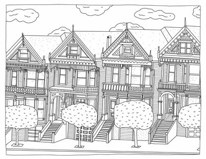 West Coast Wonderful Coloring Book