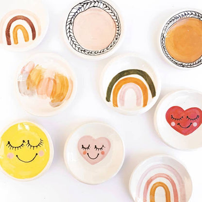 Heart Face Ring Dish