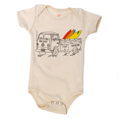 Surf Safari - Natural Organic Onesie