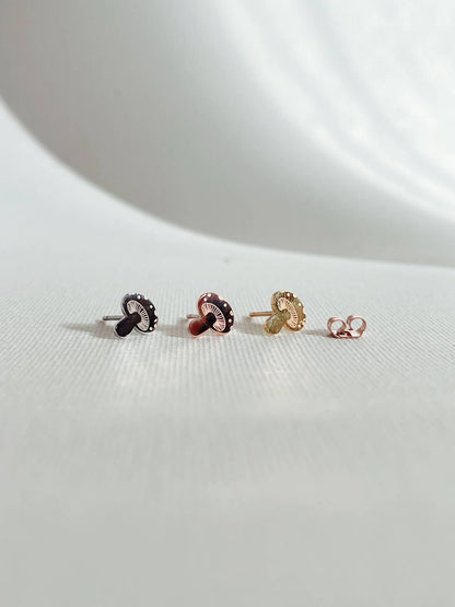 Dainty Little Tiny Things | Groovy Mushrooms | Earring Studs