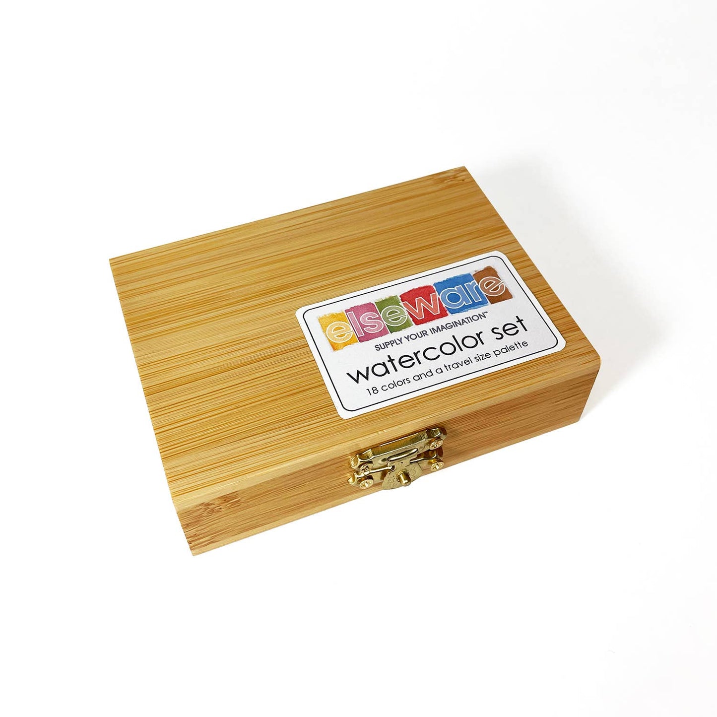 Elseware watercolors - bamboo box - case