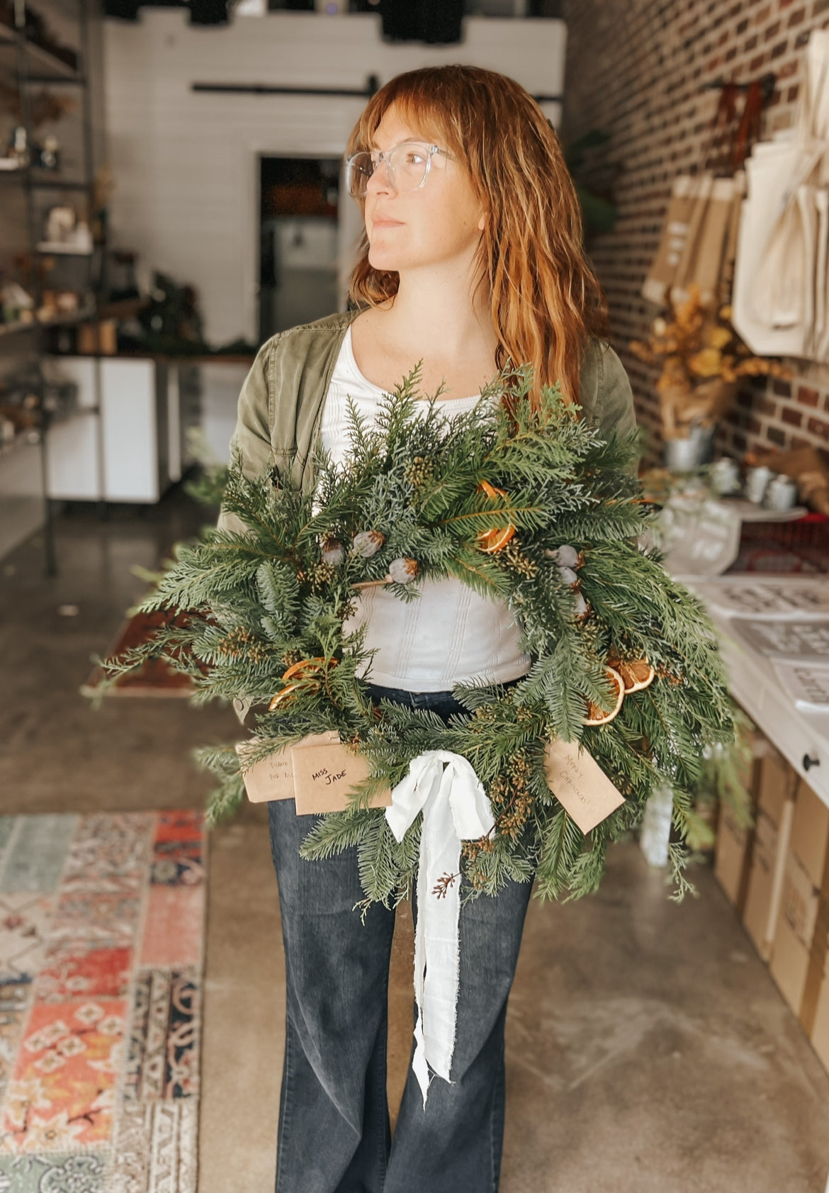 Holiday Evergreen Wreaths (Pre-Order)