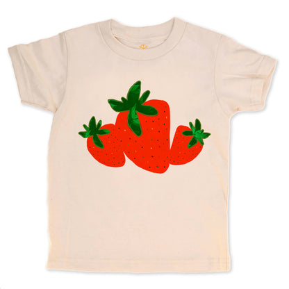 Strawberries - Natural Organic Tee/Long Sleeve