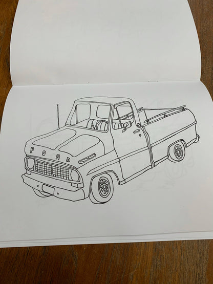 VW Bus Coloring Book