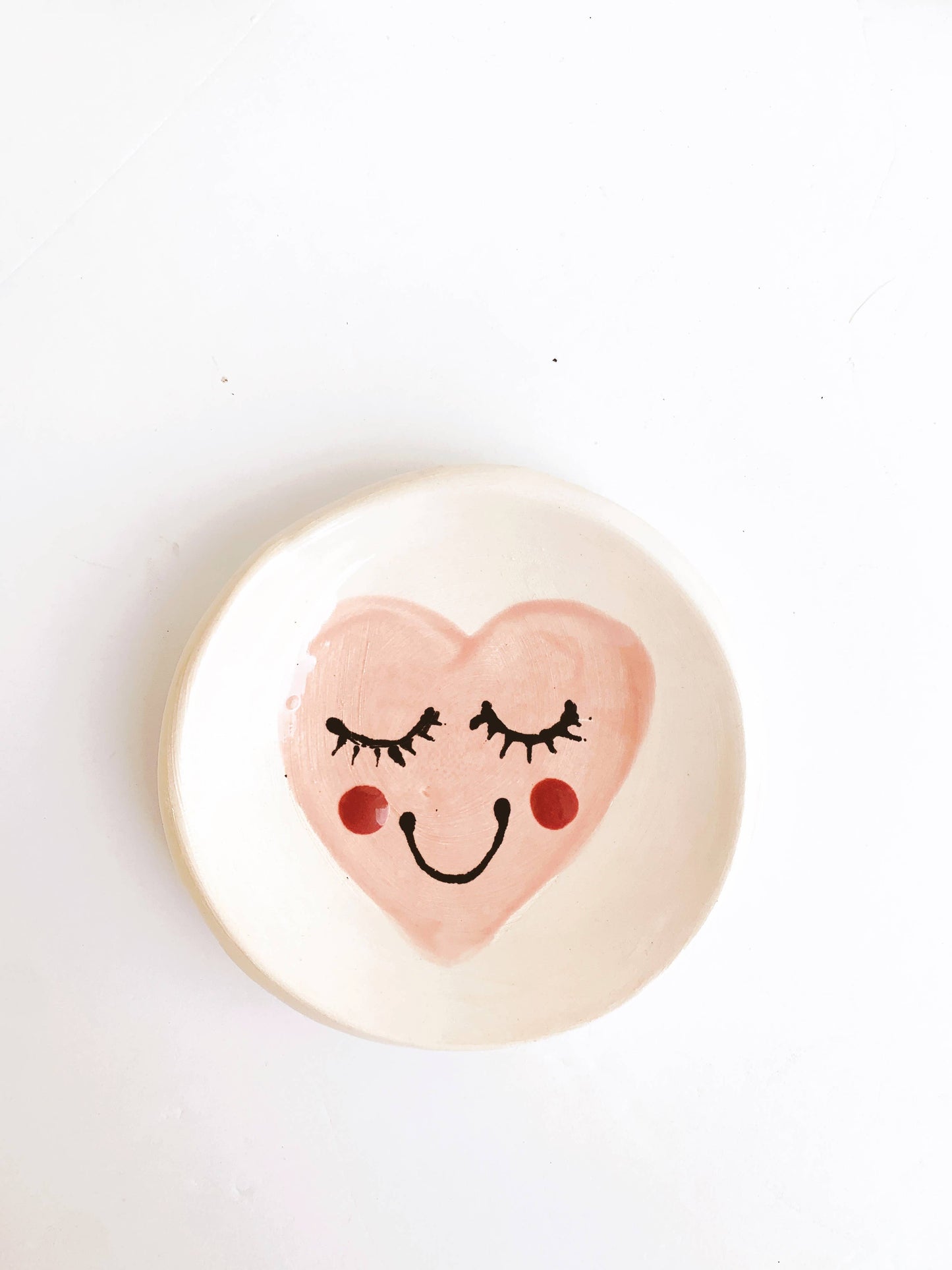 Heart Face Ring Dish