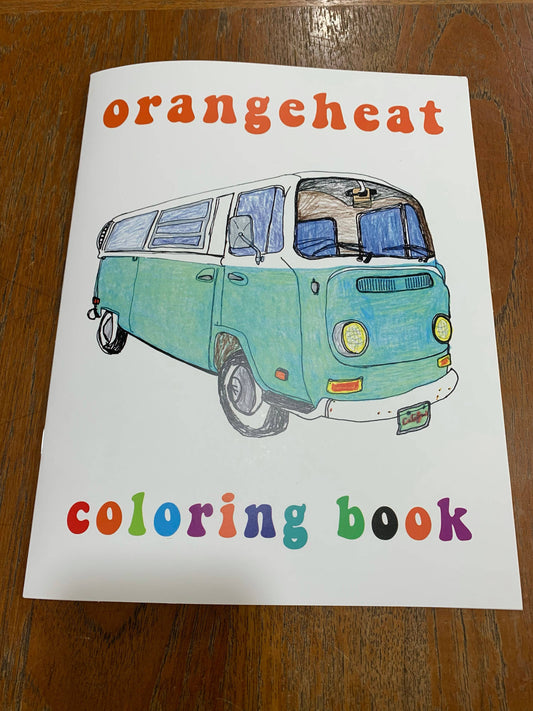 VW Bus Coloring Book