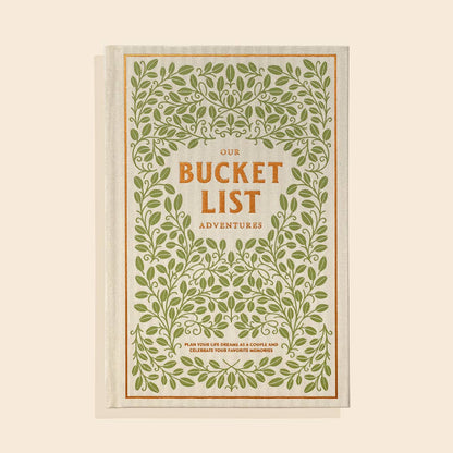 Our Bucket List Adventures Journal for Couples