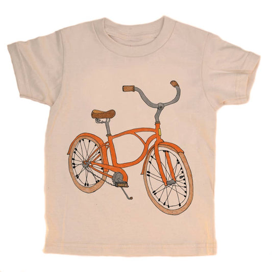 Beach Cruiser - Natural Organic Tee/Long Sleeve